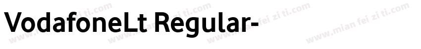 VodafoneLt Regular字体转换